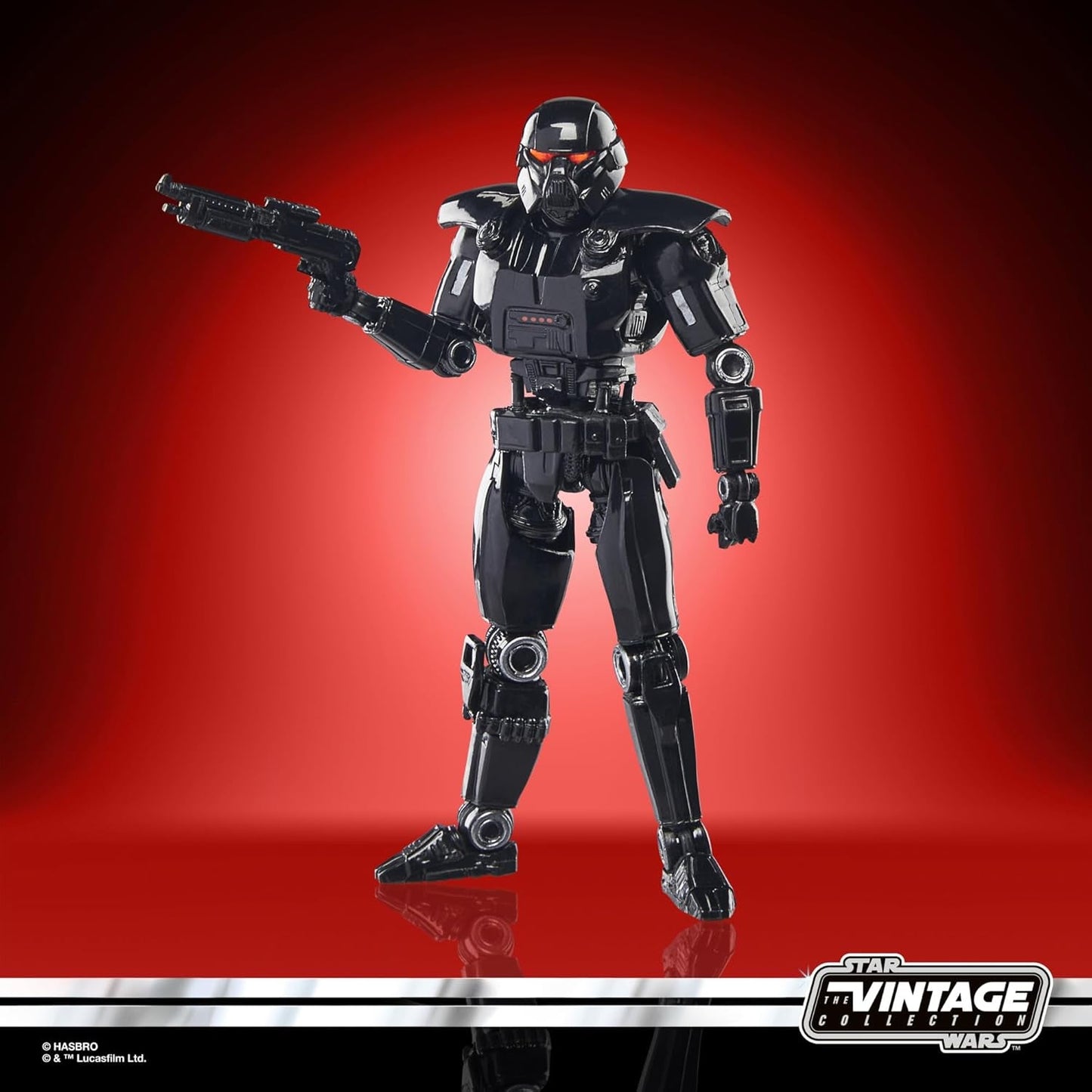 Star Wars Vintage Collection Dark Trooper Figurka do kolekcjonowania Mandalorianin (skala 9,5 cm) Figurki Naty Shop