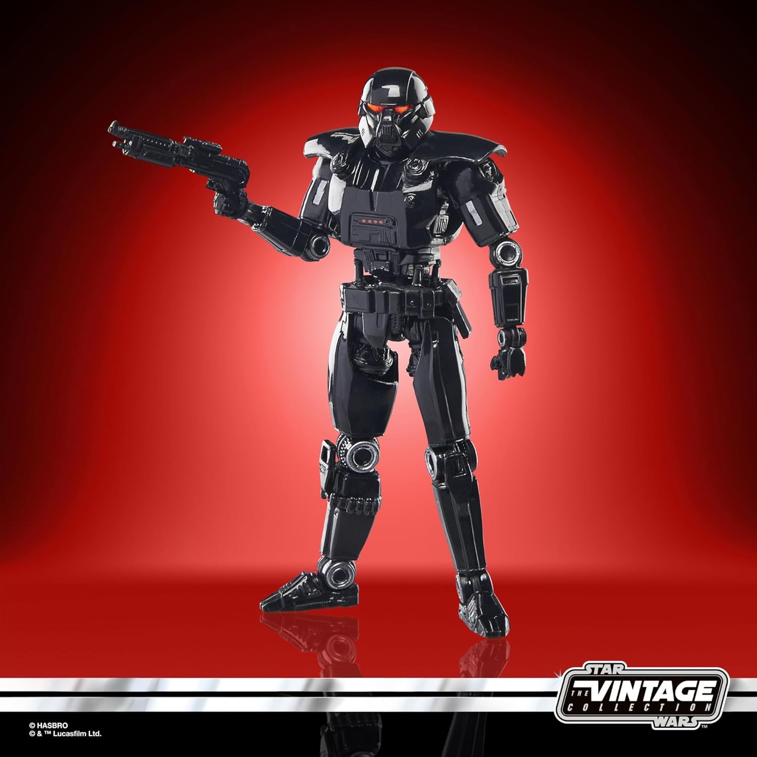 Star Wars Vintage Collection Dark Trooper Figurka do kolekcjonowania Mandalorianin (skala 9,5 cm) Figurki Naty Shop