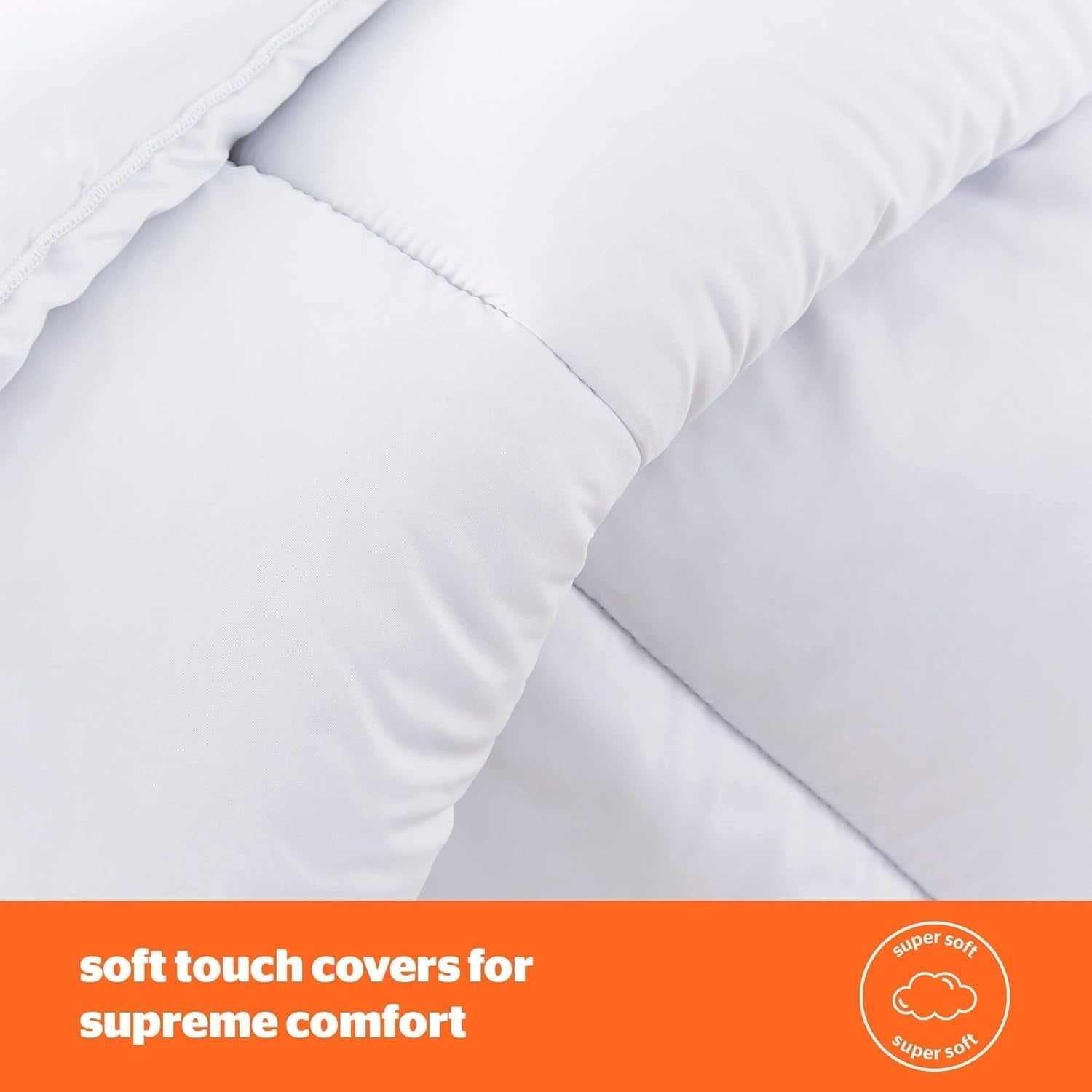 Silentnight so Snug 534222GE Pocieszyciel do łóżka king size, 15 tog, ciepły, przytulny, gruby, hipoalergiczny, można prać w pralce, biały, kołdry i kołdry na łóżko king size Naty Shop