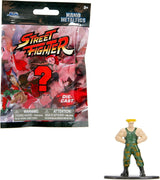 Figurka Street Fightera Jada Toys (1X tajemnicza figurka w opakowaniu w ciemno) - szczegółowa figurka kolekcjonerska Nano (4 cm), 1 z 13 metalowych figurek Street Fighter dla fanów i kolekcjonerów w wieku 3+, figurki Wave 1 Naty Shop