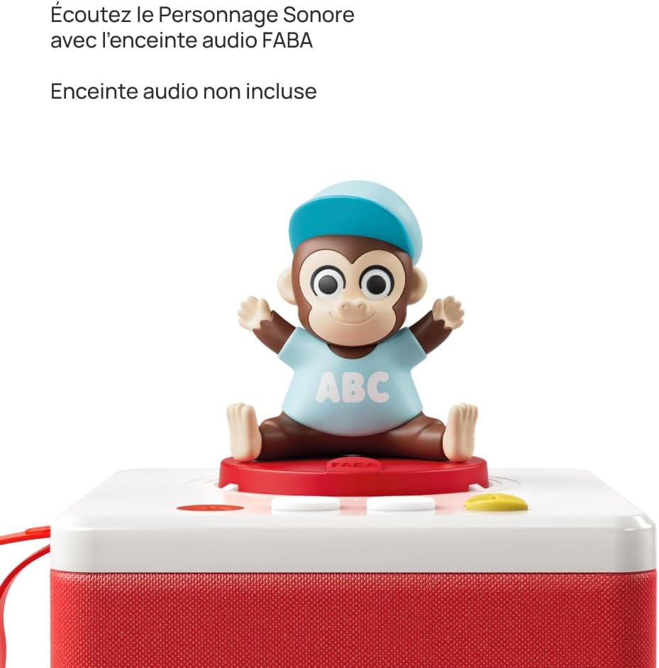 Figurka dźwiękowa, Mistrz Gorilla i jego teksty, muzyka, piosenki i dźwięki, dzieci 2-4 lata, wersja francuska Jucarii Bebe Naty Shop