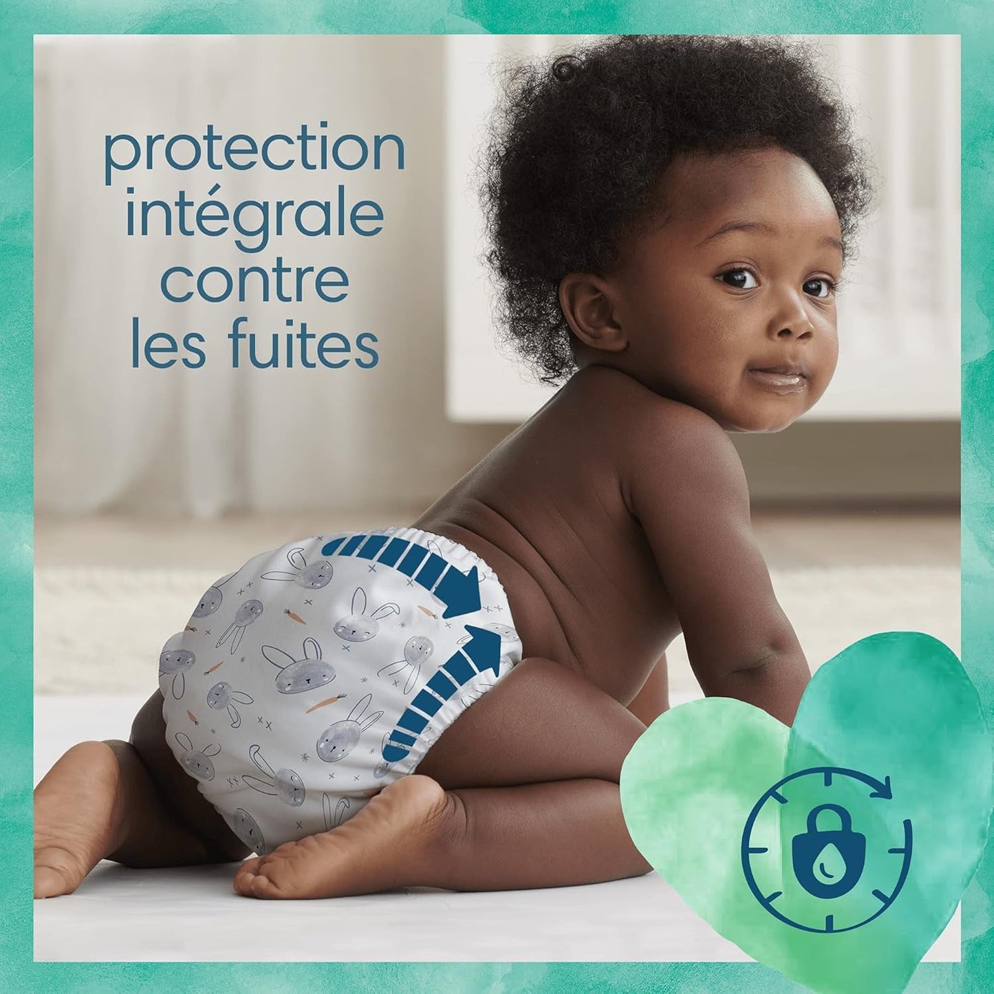 Pampers - Hybrydowy zestaw startowy Harmony, 3 zmywalne pieluszki + 25 jednorazowych warstw wierzchnich - 1 opakowanie