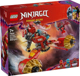LEGO NINJAGO Mech Jeźdźca Burzy Kaia — Latający motocykl z trzema minifigurkami — Mech z ruchomą głową, rękami i nogami — Zabawka do budowania — Prezent dla chłopców i dziewcząt w wieku 7+ 71830 Zestawy do budowania Besuche den LEGO-Store
