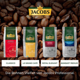 Kawa ziarnista Jacobs Professional Le Grand Café Crema, intensywność 2/5, całe ziarna kawy, 1 kg