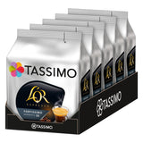 Tassimo Kapseln L'OR Espresso Fortissimo, 5 x 16 saszetek, 80 Kaffeekapseln