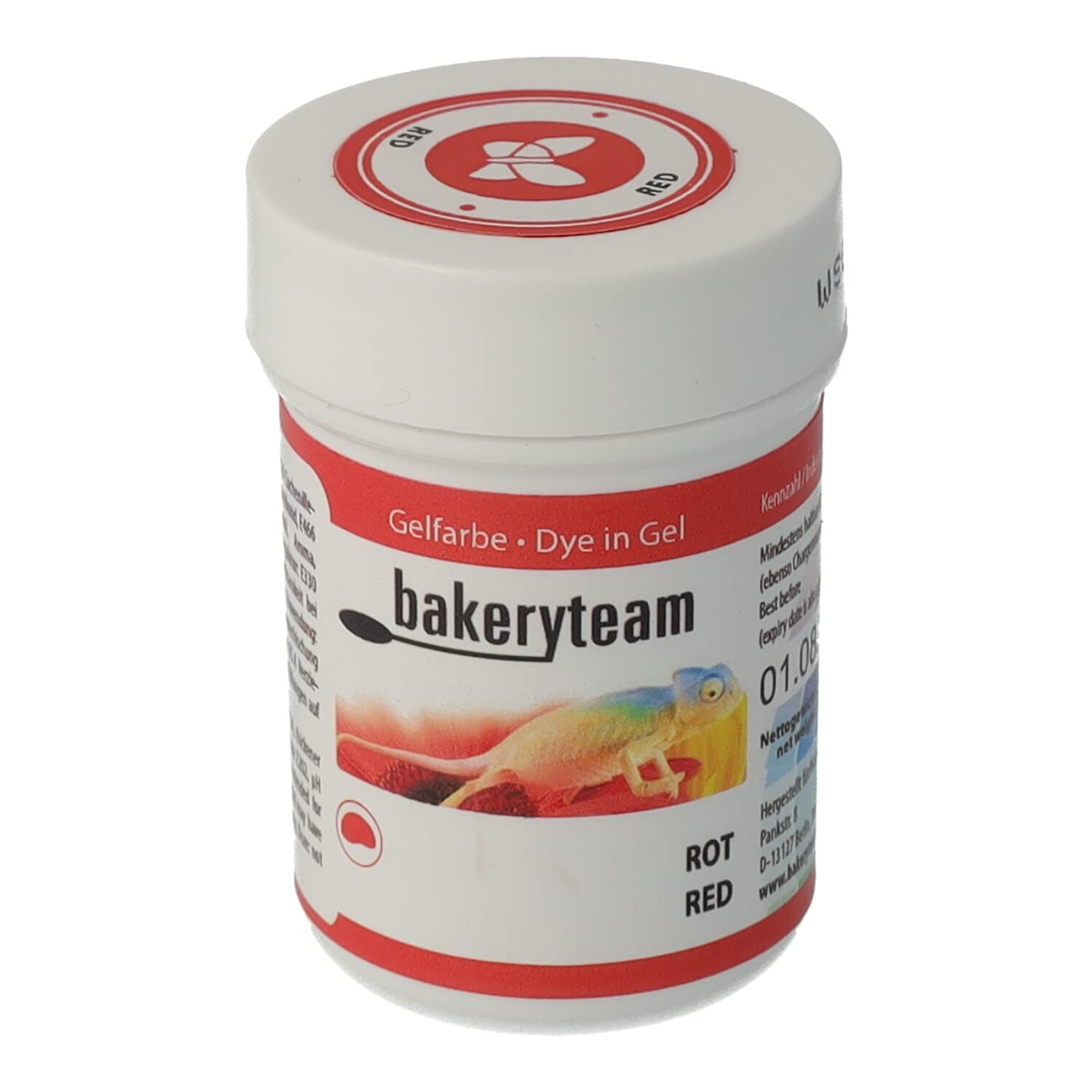 Bakeryteam barwnik spożywczy w żelu do polewa, jasnożółty, 35 g