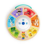 Mały Einstein, Hape, Cal's Smart Sounds Symphony Magic Touch Elektroniczna drewniana zabawka aktywna w 3 językach (angielskim, francuskim i hiszpańskim), 3 tryby, od 6 miesięcy Bebe Naty Shop Toys Domyślny tytuł