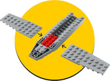 LEGO Star Wars 75410 Myśliwiec Mandos i Grogus N-1 Starfighter z minifigurkami Mandalorianina, Grogu i R5-D4, w tym kolumna do zbudowania, zestaw startowy statku kosmicznego dla chłopców i dziewcząt od 4 lat Zestawy do budowania Beuche den LEGO-Store