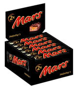 Batony czekoladowe Mars z karmelem, nugatem i mleczną czekoladą, 32 opakowania x 51g