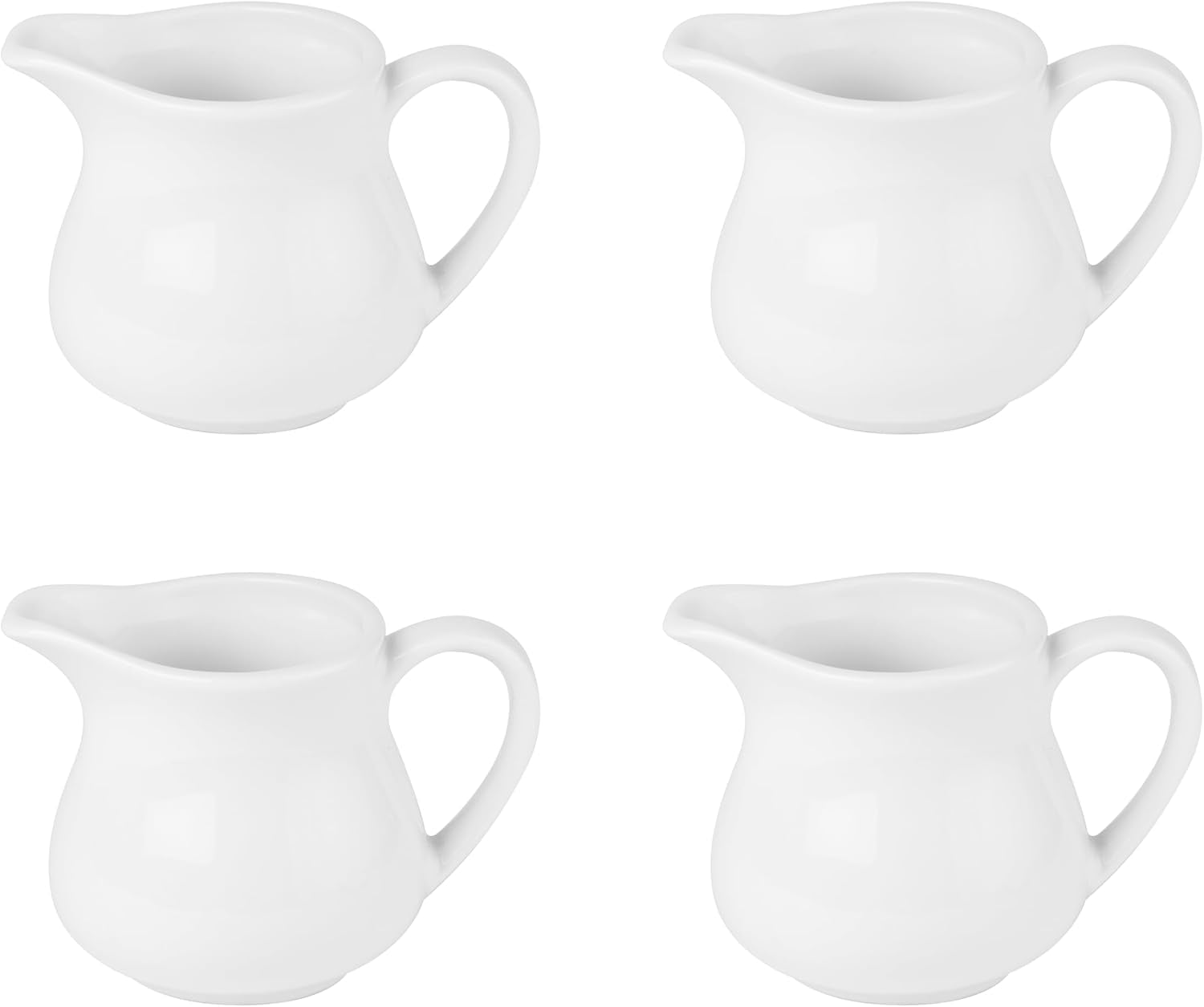 Zestaw dzbanków na mleko Olympia Athena (4) – porcelana 170 ml CF370
