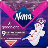 Podpaski higieniczne Ultra Goodnight ze skrzydełkami - Flux Very Abondants - 10 chusteczek w pojedynczych saszetkach