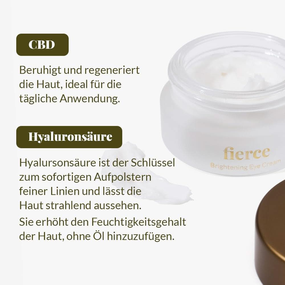 Nordic Cosmetics, Wegański krem ​​pod oczy przeciw zmarszczkom i cieniom z kwasem hialuronowym, 10ml Kosmetyki i Uroda Naty Shop