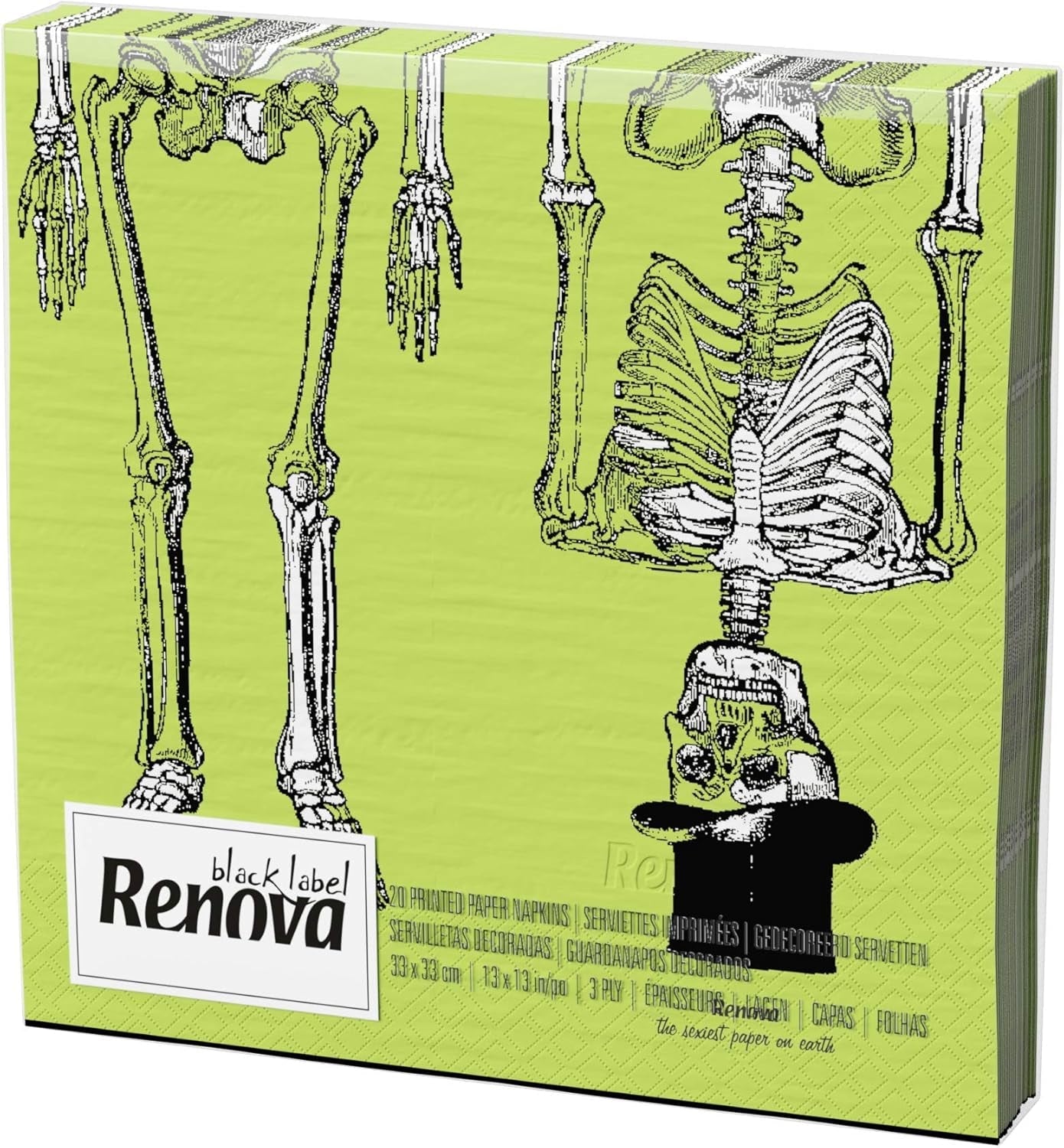 Odnów serwetki na Halloween - 20 serwetek papierowych
