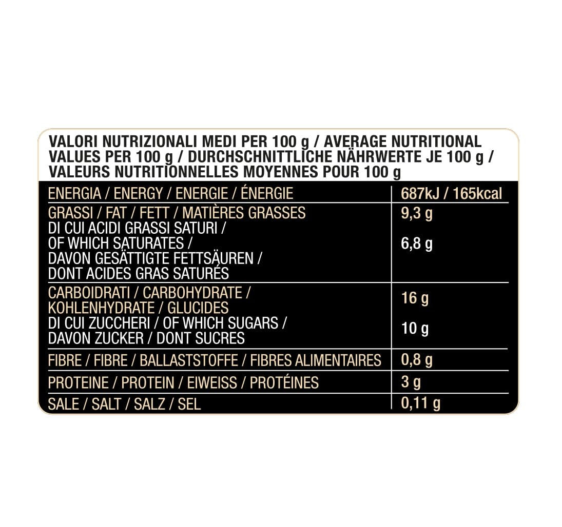 Caffè Borbone Baileys Kaffeecreme - Creme auf Milchbasis mit lactosefreiem, löslichem Kaffee, mit Baileys - laktoza i gluten bez glutenu - 550-Gramm-Kartonpackung