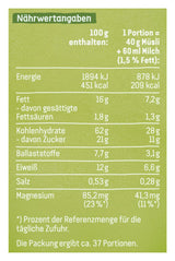 Dr. Oetker Vitalis Classic Crispy Muesli: Duże opakowanie chrupiącego musli śniadaniowego z rodzynkami, 1 opakowanie, 1,5 kg