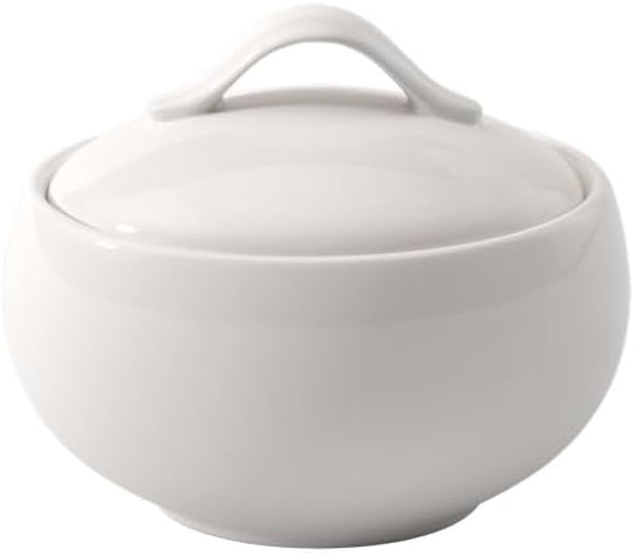 Popielniczka podstawowa Villeroy & Boch New Cottage, 450 ml, wysokość: 6,5 cm, porcelana premium, biała