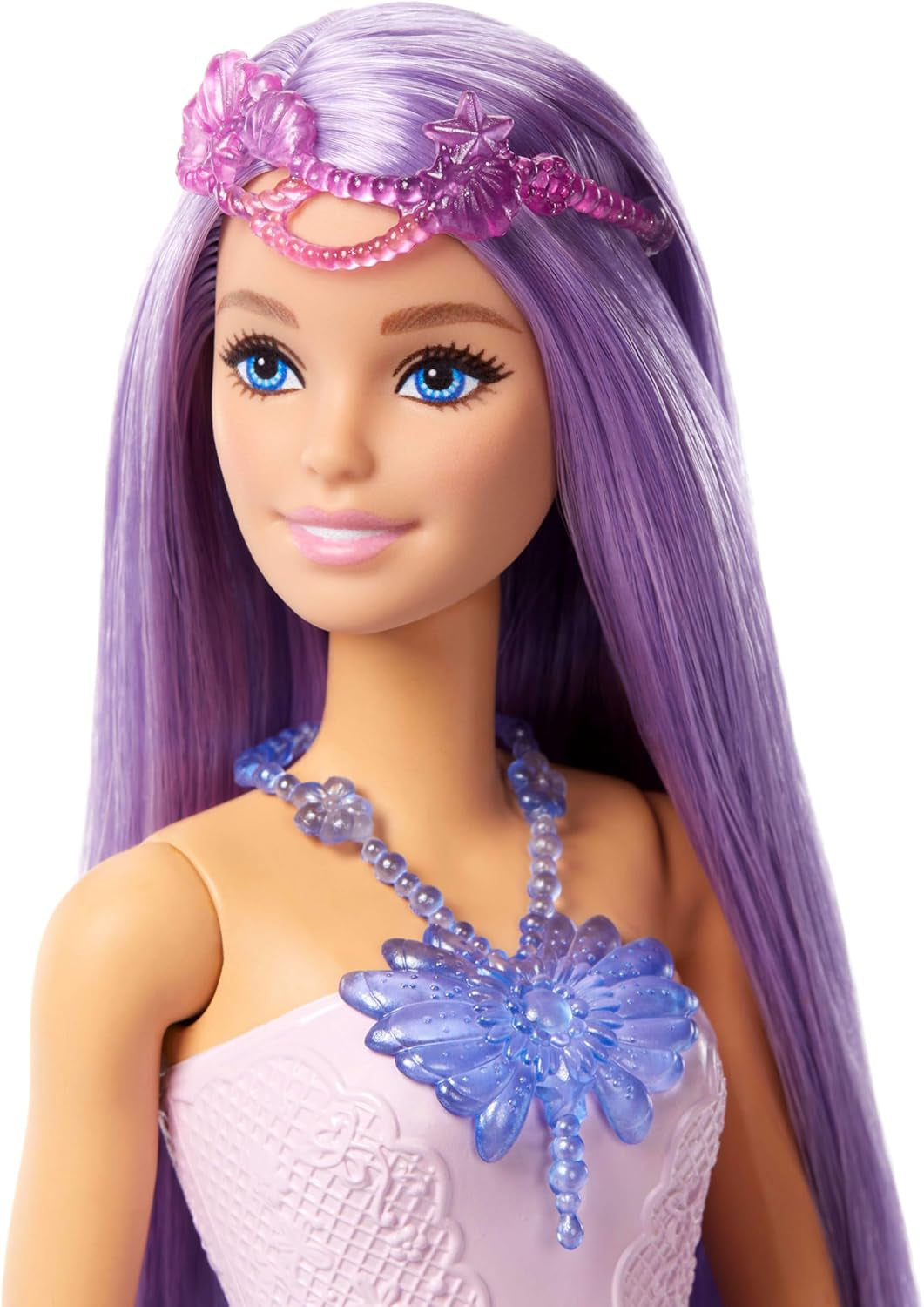 Zestaw 3 w 1 dla lalki Barbie z 8 akcesoriami, w tym ogonem syreny, skrzydłami wróżki, królewskimi naszyjnikami, butami i nie tylko dla ponad 10 różnych stylizacji, JCP74