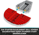 LEGO Star Wars: Przygody młodego Jedi Karmazynowego Firehawka, zestaw startowy dla dzieci ze statkiem kosmicznym do zbudowania, ścigaczem i 3 figurkami, prezent dla chłopców i dziewcząt w wieku 4 lat 75384 Zestawy do budowania Besuche w sklepie LEGO