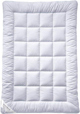 Kołdra Billerbeck S20 Superlight - Kołdra letnia - 135 x 200 cm - Lekka kołdra letnia - AIRFILL® - Puste włókno, 100% poliester, białe kołdry i kołdry Naty Shop 155X220 cm Warm (W)