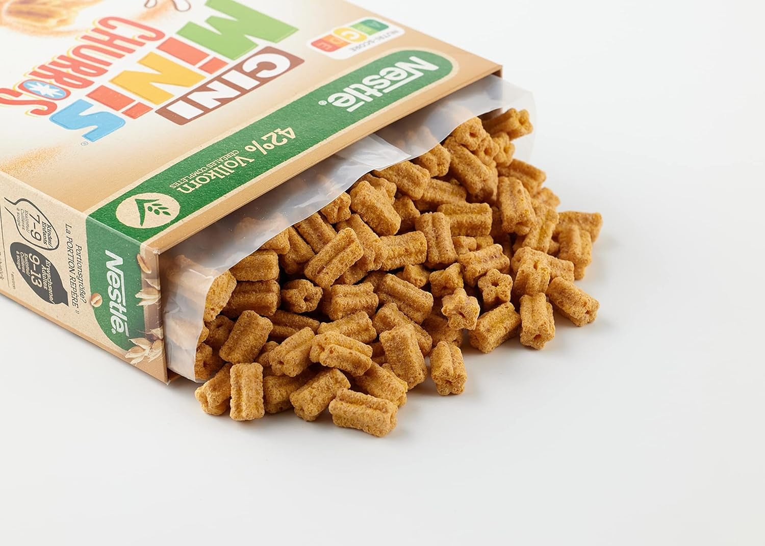 Płatki śniadaniowe Churros o zawartości pełnego ziarna 42%, 3 opakowania (1x360g)