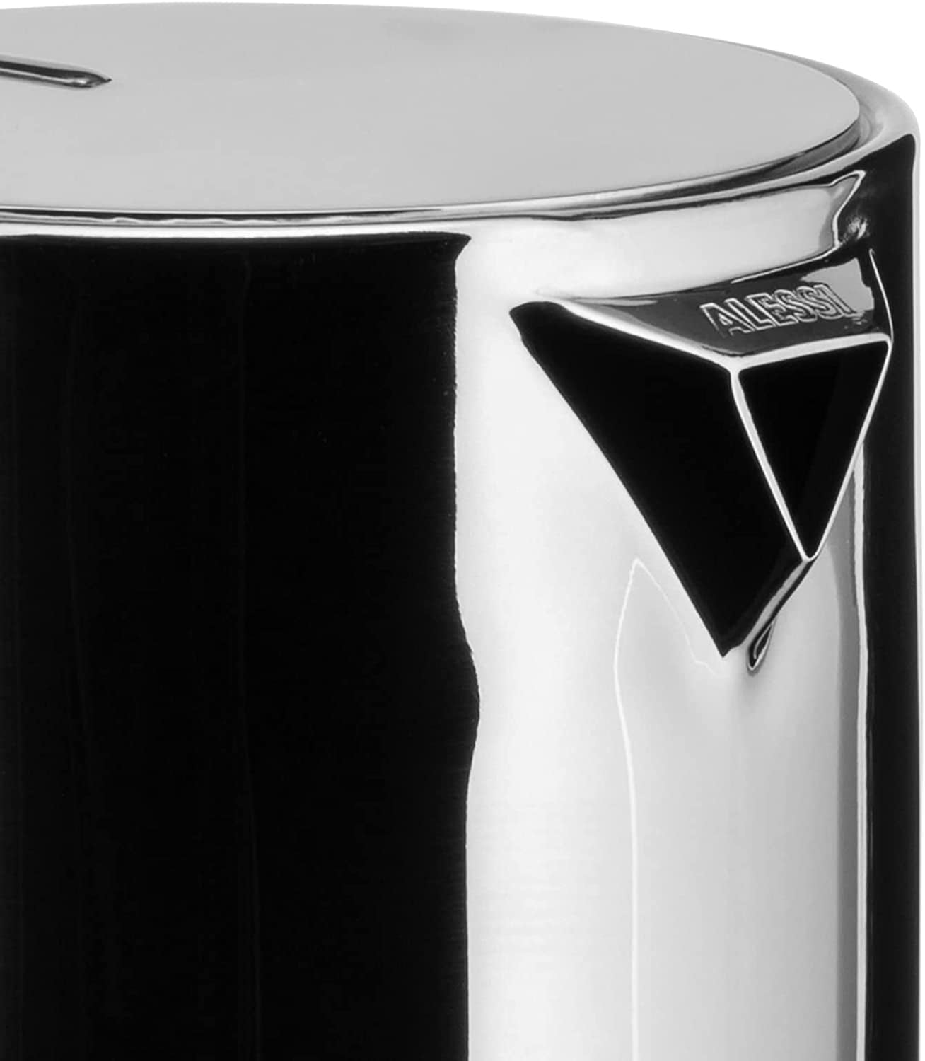 Alessi 9090/6 Espresso z 6 filiżankami na indukcję, stal nierdzewna, srebro, 15,5 x 13,5 x 27 cm