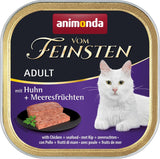 animonda Vom Feinsten Mokra karma dla dorosłych kotów, odmiana kurczaka, 6 x 100 g