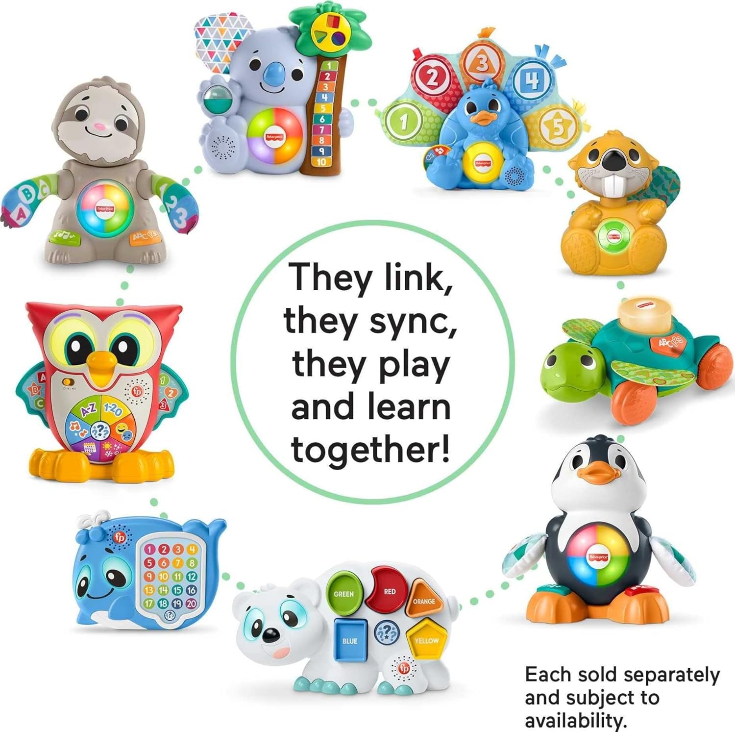 Fisher-Price Linkimals Emma lama Zabawki dla dzieci Naty Shop