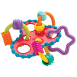 Playgro Rattle Super Shaker - grzechotka dla niemowląt - grzechotka - grzechotka dla dzieci - grzechotka - umiejętności motoryczne - zabawka dla dziecka - zdolności motoryczne dla niemowląt - kolorowe Baby Toys Naty Shop Rondo Grzechotka