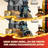 LEGO NINJAGO Arena turniejowa Zabawka przygodowa dla dzieci Zestaw Ninja z 6 kolekcjami minifigurek Zestaw do budowania Prezent urodzinowy dla chłopców i dziewcząt w wieku 7 lat 71818 Zestawy do budowania Besuche den LEGO-Store