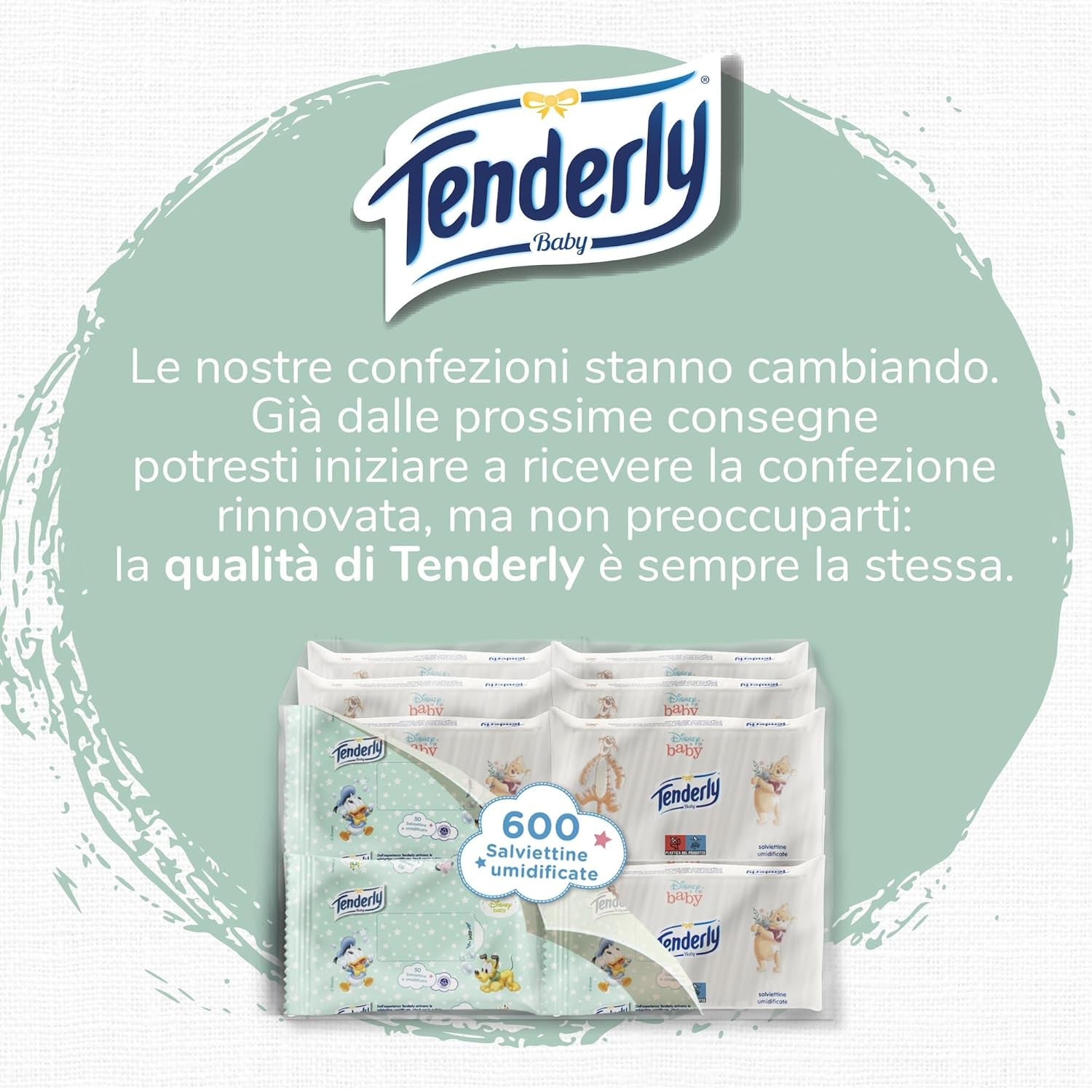 Chusteczki Disney Baby, Chusteczki miękkie, Idealne do codziennego czyszczenia dziecka, Postacie Disneya, Opakowanie 12 szt., Wyprodukowano we Włoszech, Testowane dermatologicznie