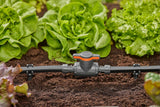 Zawór regulacyjno-odcinający Gardena Micro-Drip-System 13 mm (1/2 cala): Proste odcięcie rur i płynna regulacja przepływu wody, akcesorium do układania rur kroplowych (13207-20)