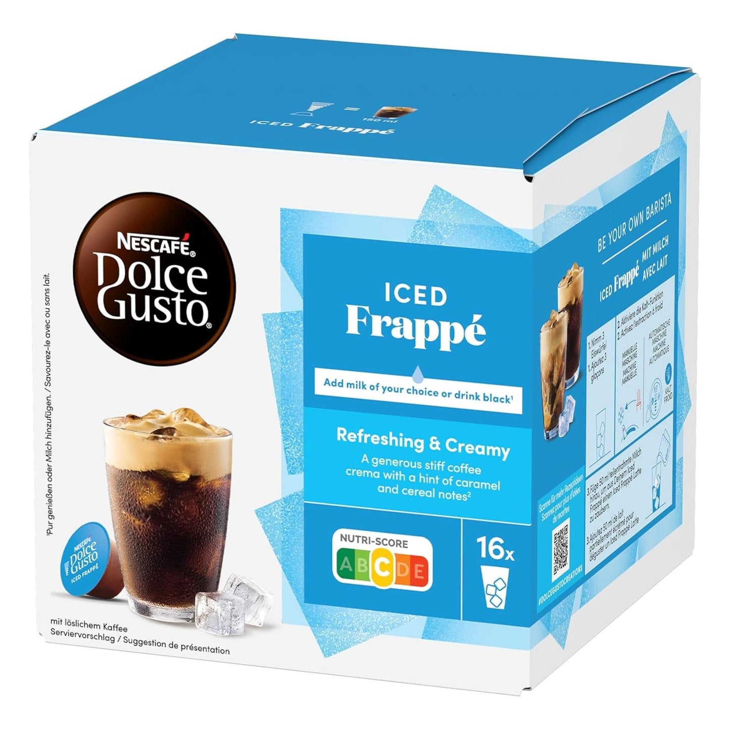 NESCAFÉ DOLCE GUSTO Frappé Kaffeekapseln Pakiet 3 sztuk (3 x 16 Kapseln)