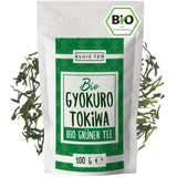 KLUIZ Gyokuro Tokiwa organiczna - Pierwszy ręcznie zbierany zbiór - Japońska zielona herbata I 100 gramów I Organiczna zielona herbata