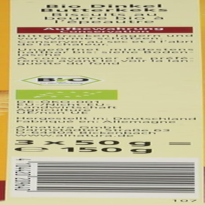 Ciasteczka z organicznym masłem orkiszowym, 150 g