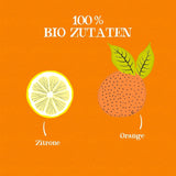 CUPPER Organiczna herbata owocowa „Napar pomarańczowo-cytrynowy”, 20 niebielonych torebek herbaty, organiczna, sprawiedliwego handlu