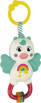 Clementoni 17778 - Grzechotka Little Unicorn - Sonaglio Neonato Con Massaggiagengive, Giocattolo Bambini 3 Mesi, Rafforza Le Capacità Motorie E Sensoriali - Made in Italy Jucarii Bebe Naty Shop Domyślny tytuł