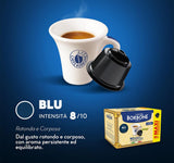 Caffè Borbone Blue Kaffeemischung - 90 Kapseln - Kompatybilny z Kaffeemaschinen der Marke Nescafè®* Dolce Gusto®*