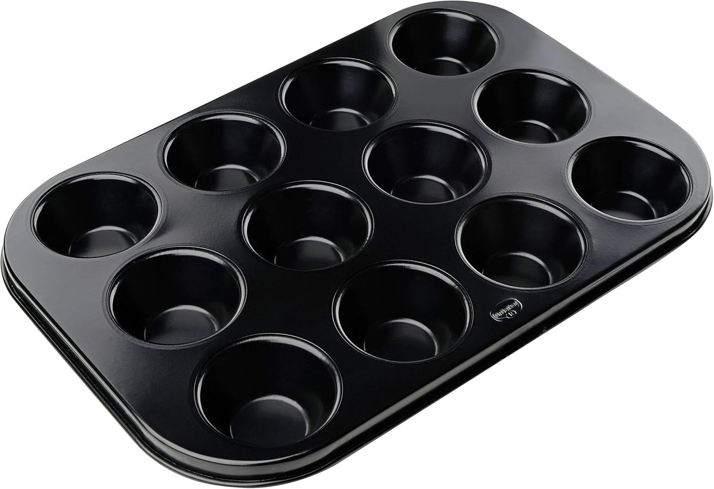 Dr. Oetker - Tradycyjna aluminiowa forma do pieczenia z powłoką nieprzywierającą (kolor: czarny), 1 szt. Formy i blachy do pieczenia Naty Shop