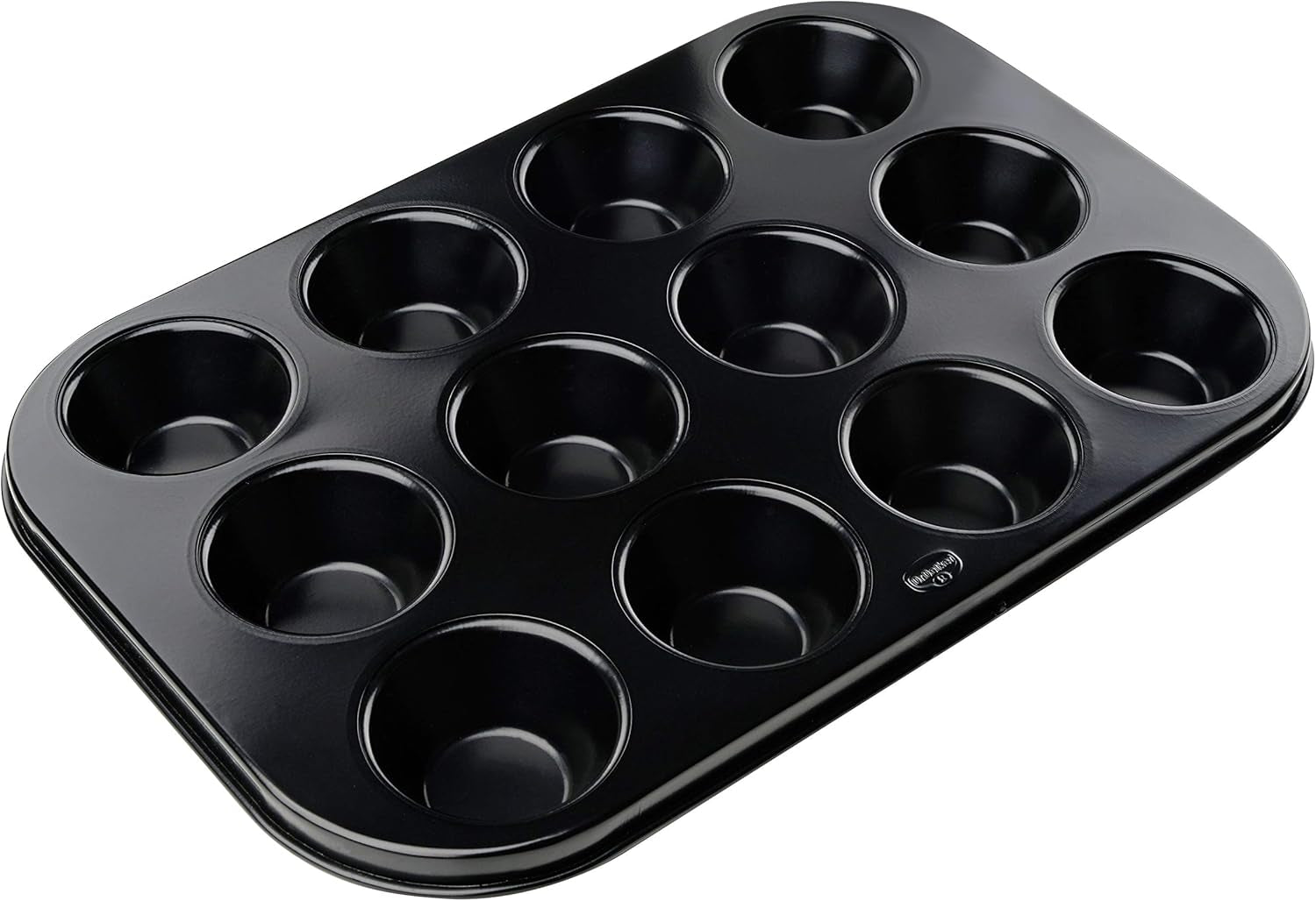 Dr. Oetker - Tradycyjna aluminiowa forma do pieczenia z powłoką nieprzywierającą (kolor: czarny), 1 szt. Formy i blachy do pieczenia Naty Shop