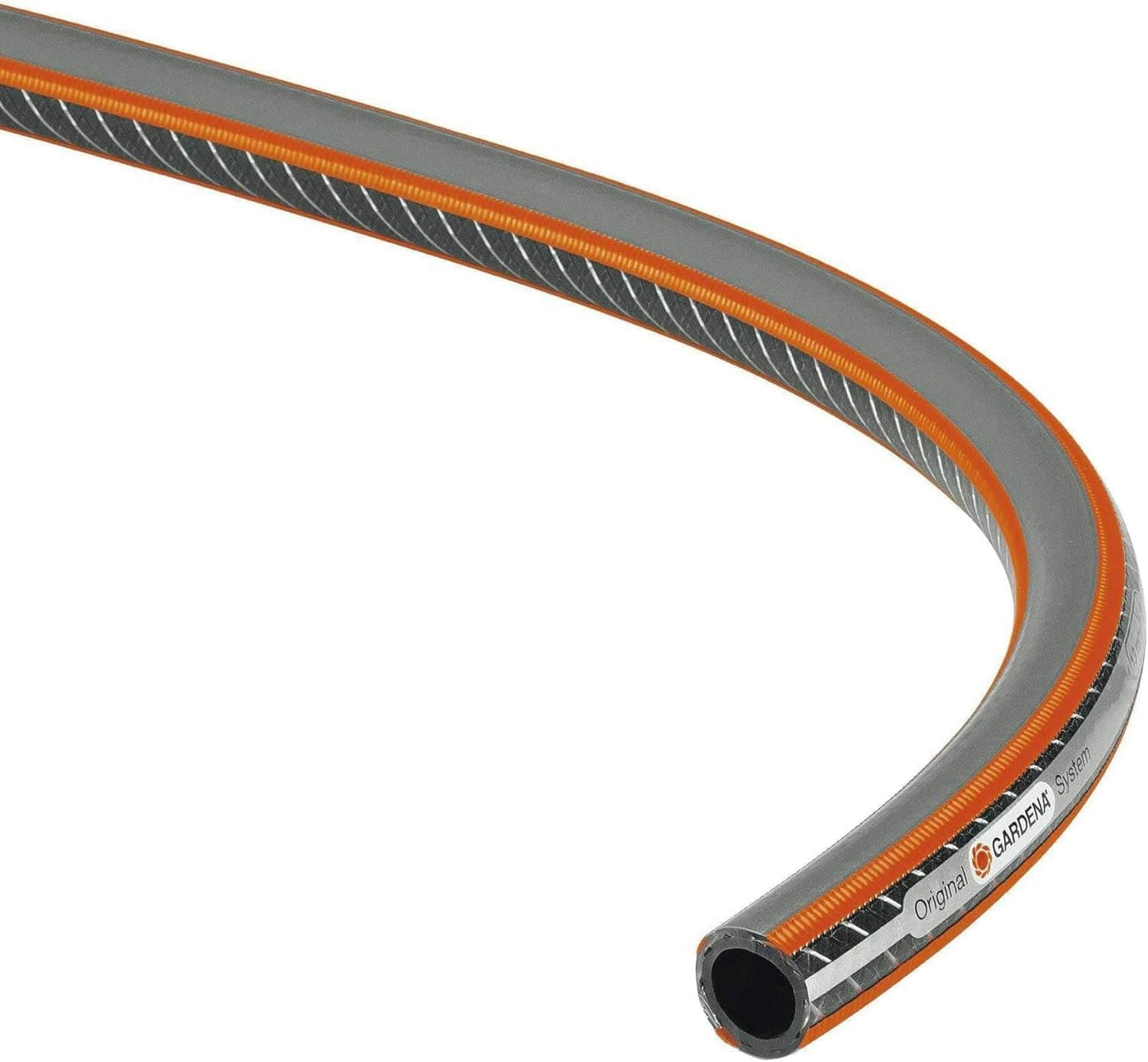 Gardena Wąż ogrodowy Polichlorek winylu (PVC), Comfort HighFLEX 19 mm (3/4 cala), 50 m: Wąż ogrodowy z profilem Power-Grip, ciśnienie rozrywające 30 bar, bardzo elastyczny, stabilny wymiarowo, odporny na promieniowanie UV, zapakowany (18085-20)