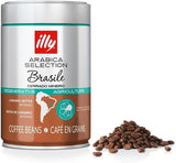 ILLY 6 pudełek kawy ziarnistej po 250 gramów, Arabica Selection, Brazylia, certyfikat Cerrado Mineiro, Regenagri