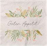 Grafik Werkstatt Serviettes Mit Spruch Groß | 20 sztuk | 16,5 x 16,5 cm | Szary | Smacznego!