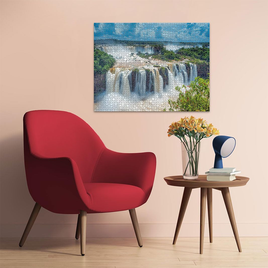 Ravensburger Puzzle 16607 - Wodospady Iguazu - 2000-elementowe puzzle dla dorosłych i dzieci powyżej 14. roku życia Puzzle Naty Shop