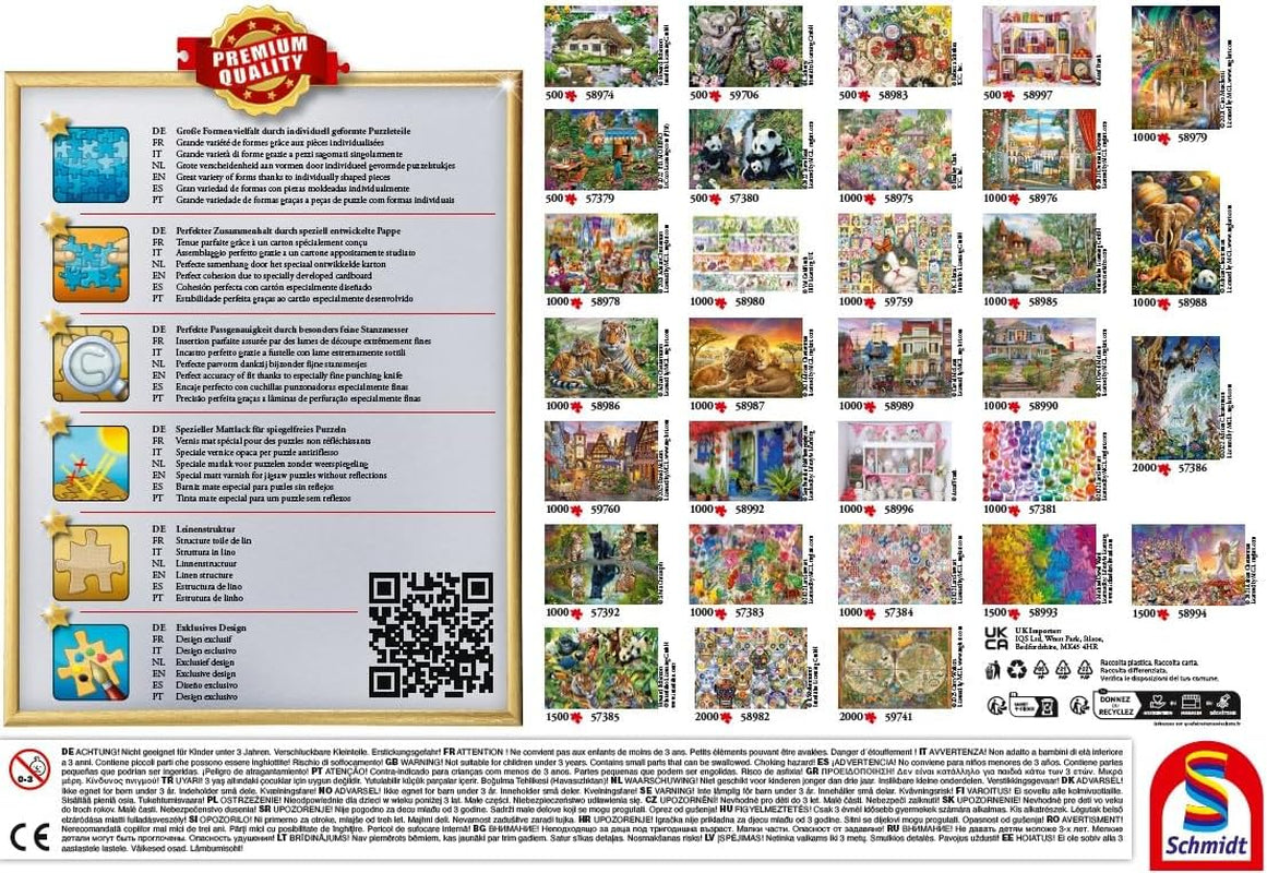 Schmidt Spiele 57379 Camper Romance, układanka 500 elementów Puzzle Naty Shop