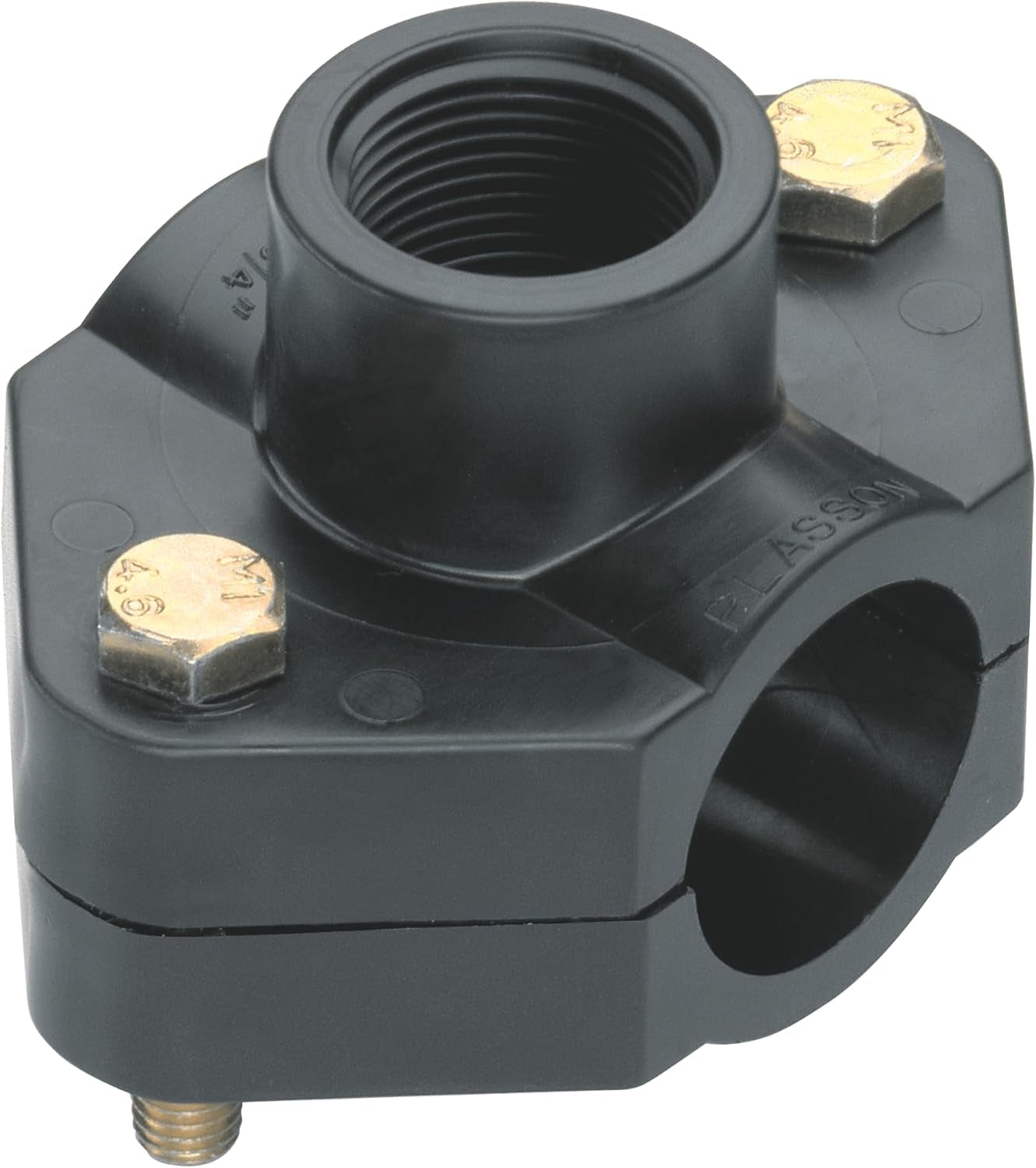 Siodełko do podłączenia systemu nawadniającego Gardena, 25 mm x 3/4 cala gwint wewnętrzny: Do podłączenia nawadniania w rurach, kompatybilne ze złączami do nawadniania 2739 i 2740 (02728-20)