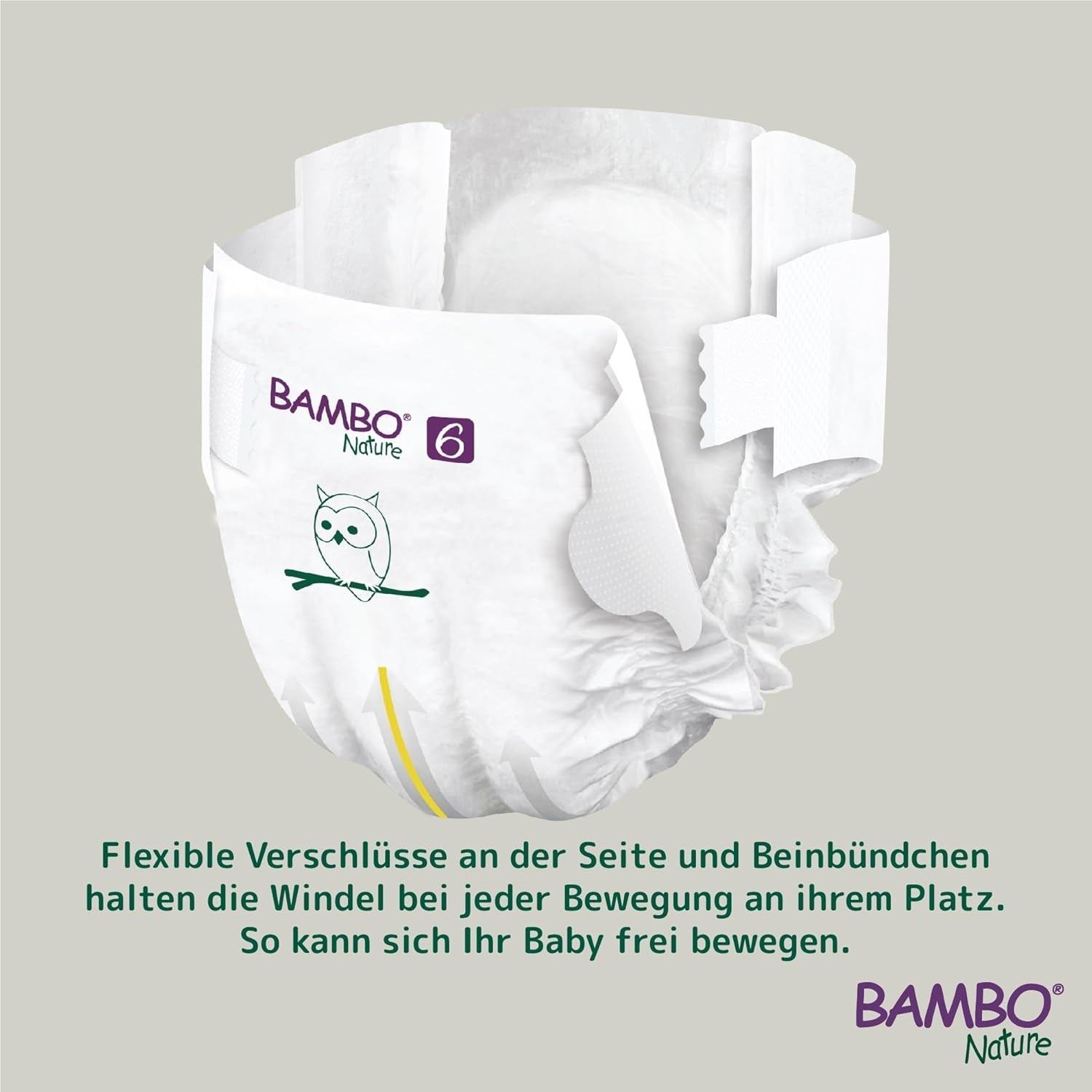Pieluszki Bambo Nature Premium Eco, rozmiar 6, 1,63 kg
