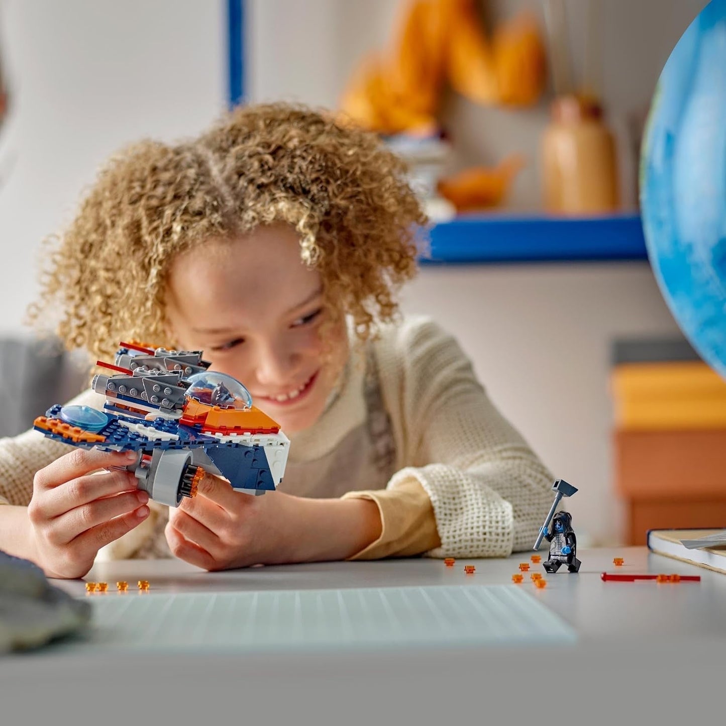 LEGO Marvel Rakiety Statek kosmiczny kontra. Zestaw statku kosmicznego Ronana do zbudowania Strażnicy Galaktyki Figurka superbohatera Prezent dla chłopców i dziewcząt w wieku 8 lat 76278 Zestawy do budowania Besuche den LEGO-Store