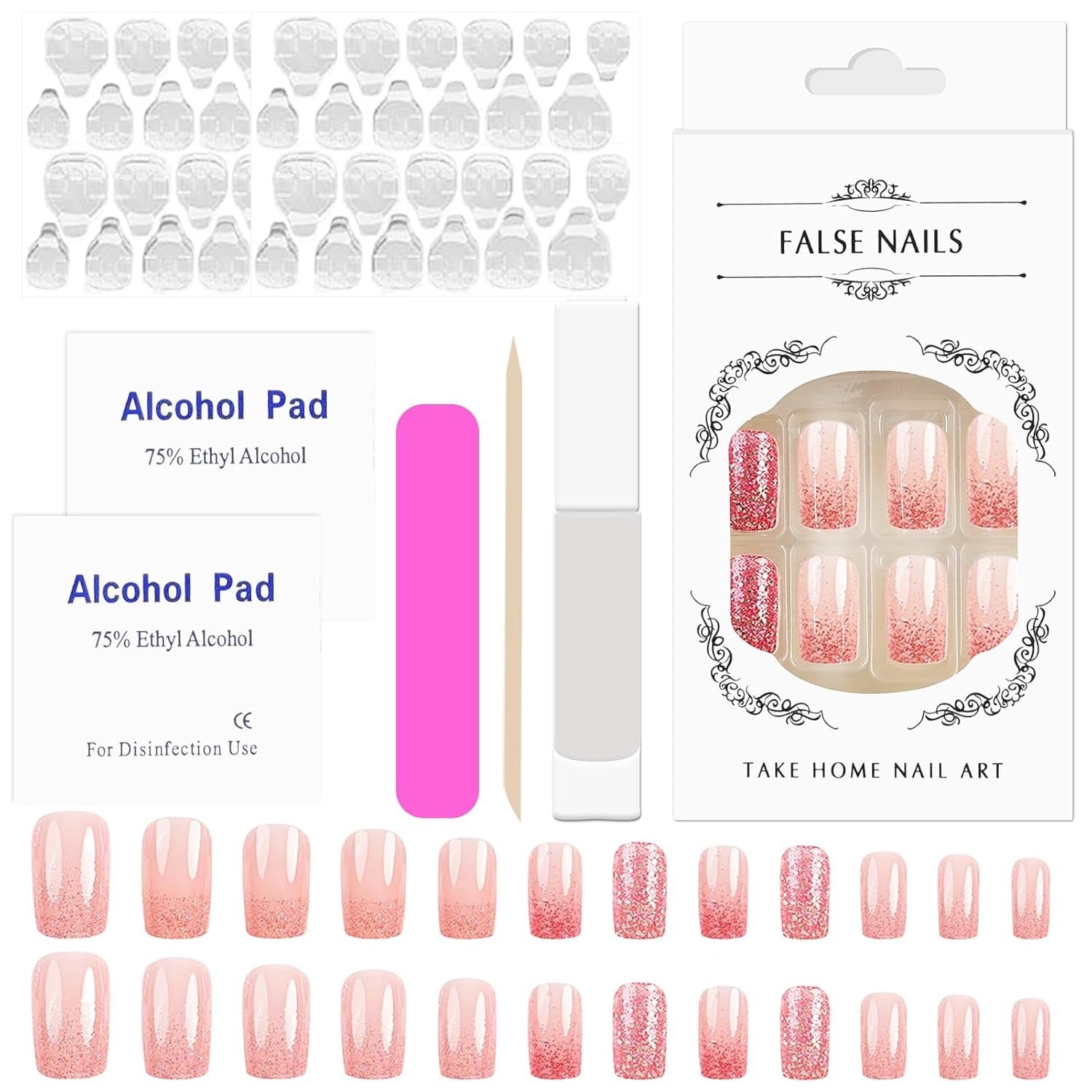 12 Stück French Tip Nagelsticker Selbstklebend Bunte French Nails Schablone Nagelaufkleber Naklejki do paznokci Nageldesign DIY Nägel Zubehör(12 Farben)