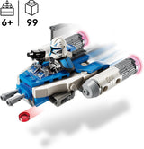LEGO Star Wars Kapitan Rex Y-Wing Mikromyśliwiec Klocki kolekcjonerskie Statek kosmiczny Pomysł na prezent dla chłopców i dziewcząt w wieku od 6 lat 75391 Zestawy do budowania Besuche den LEGO-Store