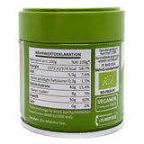 Naturalebio Ceremonial Grade Matcha Tea Powder Oryginalna zielona herbata z Japonii. Ceremonialna zielona herbata w proszku Matcha wyprodukowana w Uji w Kioto. Idealny do picia, gotowania i latte. Pudełko 30 g.